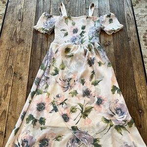 Girls flowy party dress